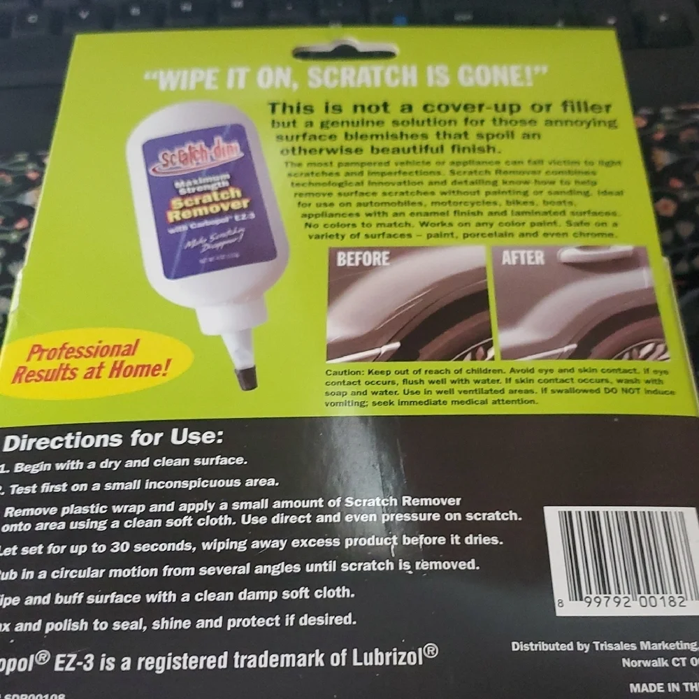 Maximum Strength Scratch Remover - Picture 2 of 2